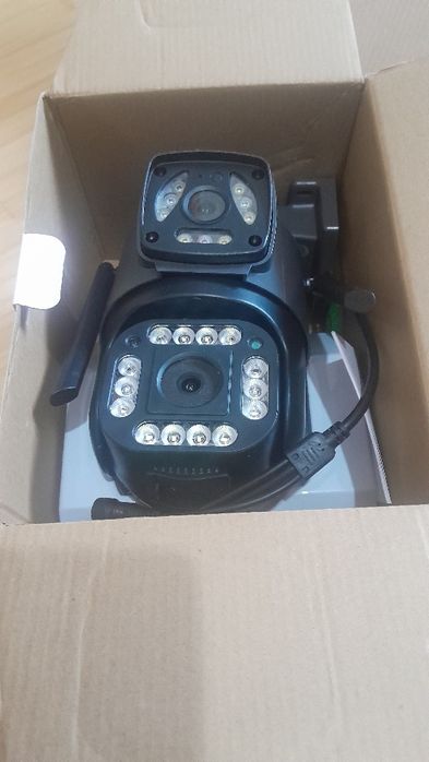 Smart camera duala 4k,8Mp, aplicatie V380Pro