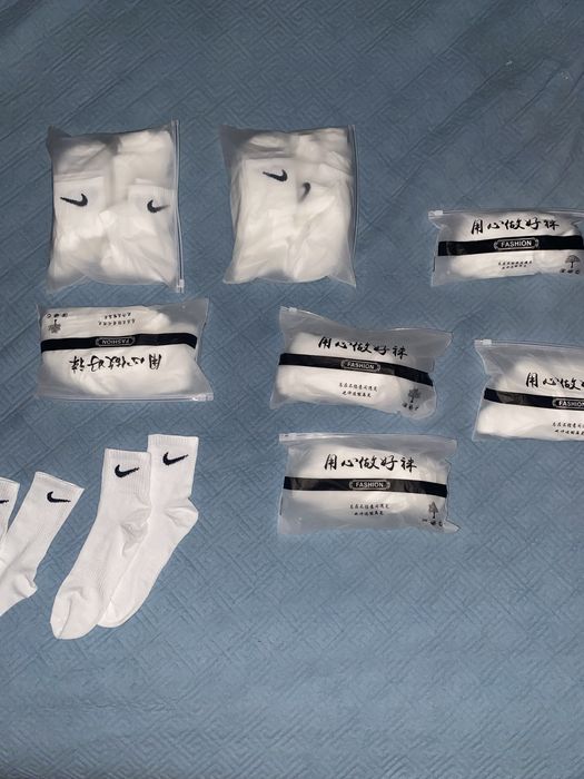 Nike носки белые