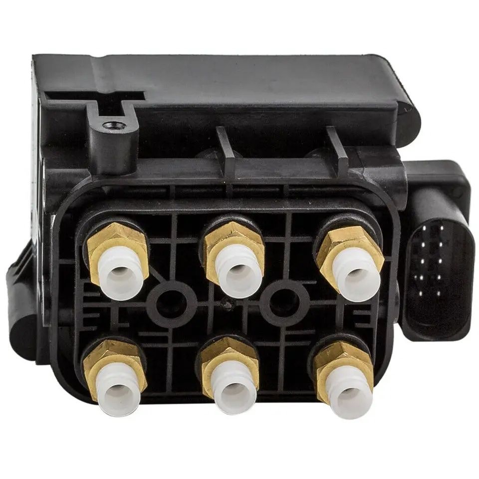 Bloc valve distribuitor aer suspensie audi Q7 VW Touareg Porche Cayenn
