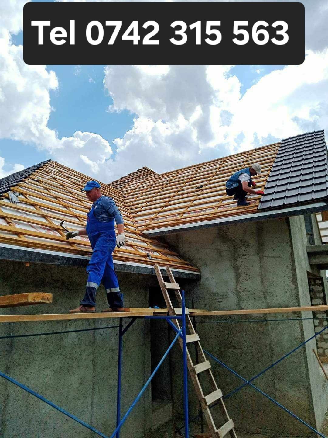 Construim acoperișuri Reparații acoperișuri Dolj Craiova