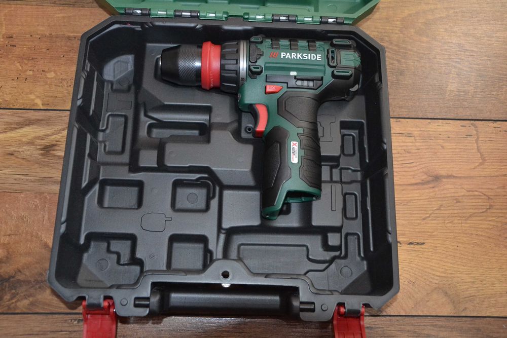 Нови куфари за винтоверти Parkside за 12V и за 20V