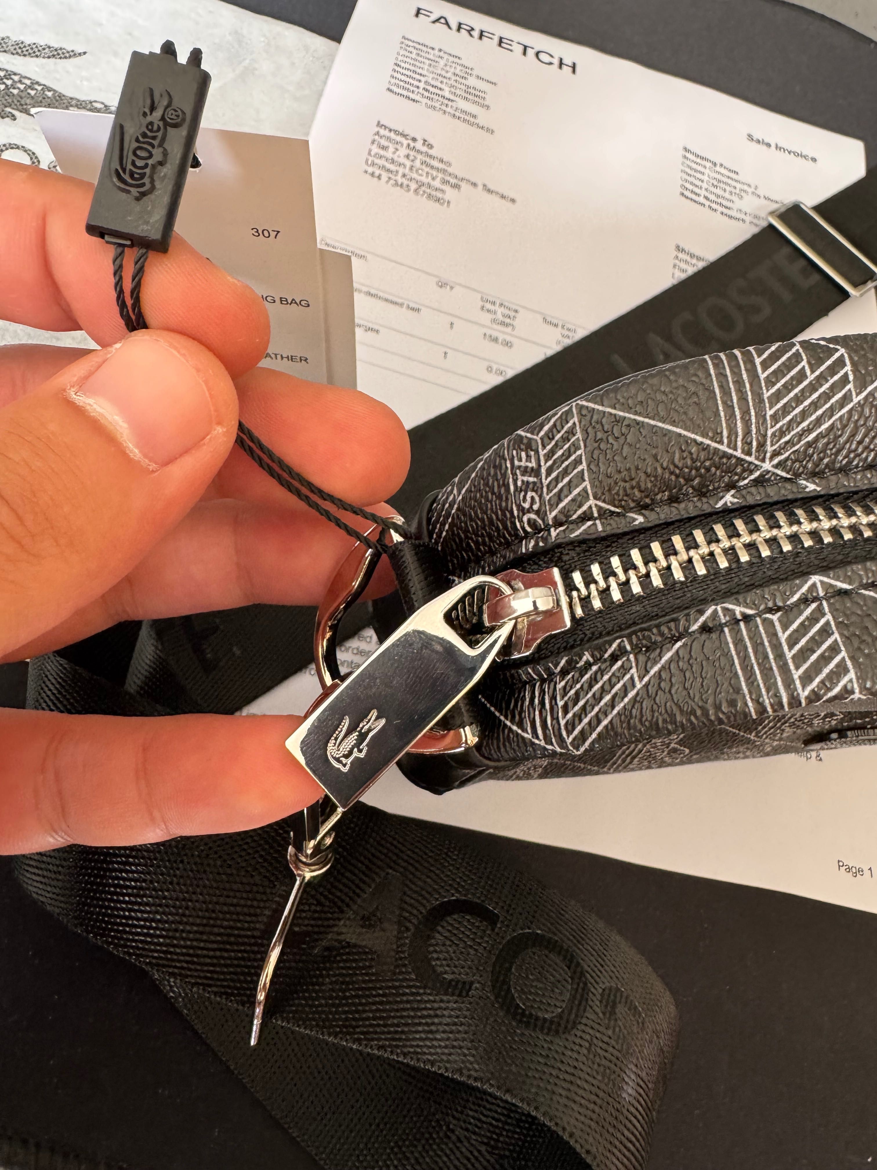 Чанта Lacoste Monogram