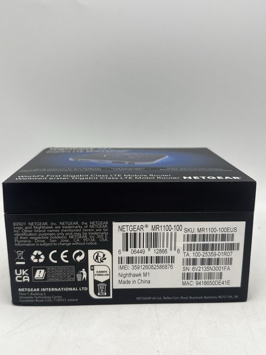 NETGEAR Nighthawk M1 (MR1100-100EUS) Router