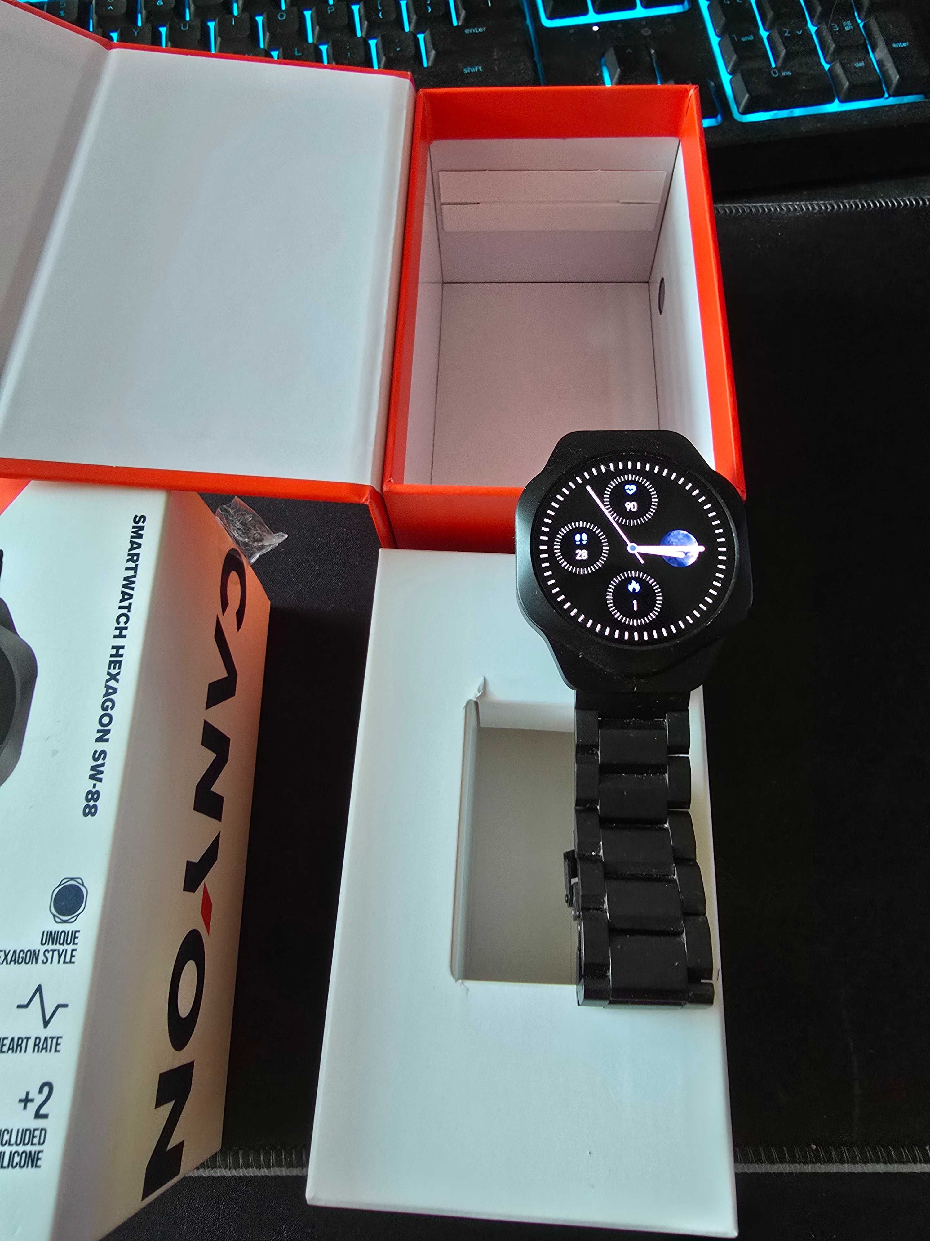 Smart watch Canyon Hexagon SW-88, 45mm