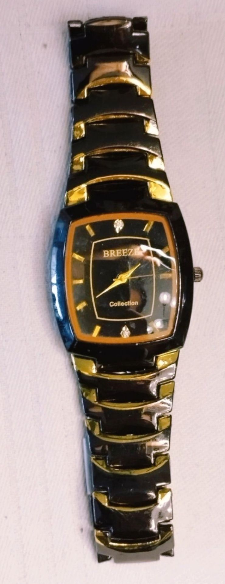 Ceas de damă Breeze Collection, cuarț, carcasă și curea din oțel inox