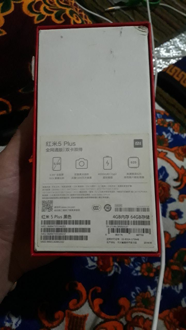 Redmi 5plus 4 64