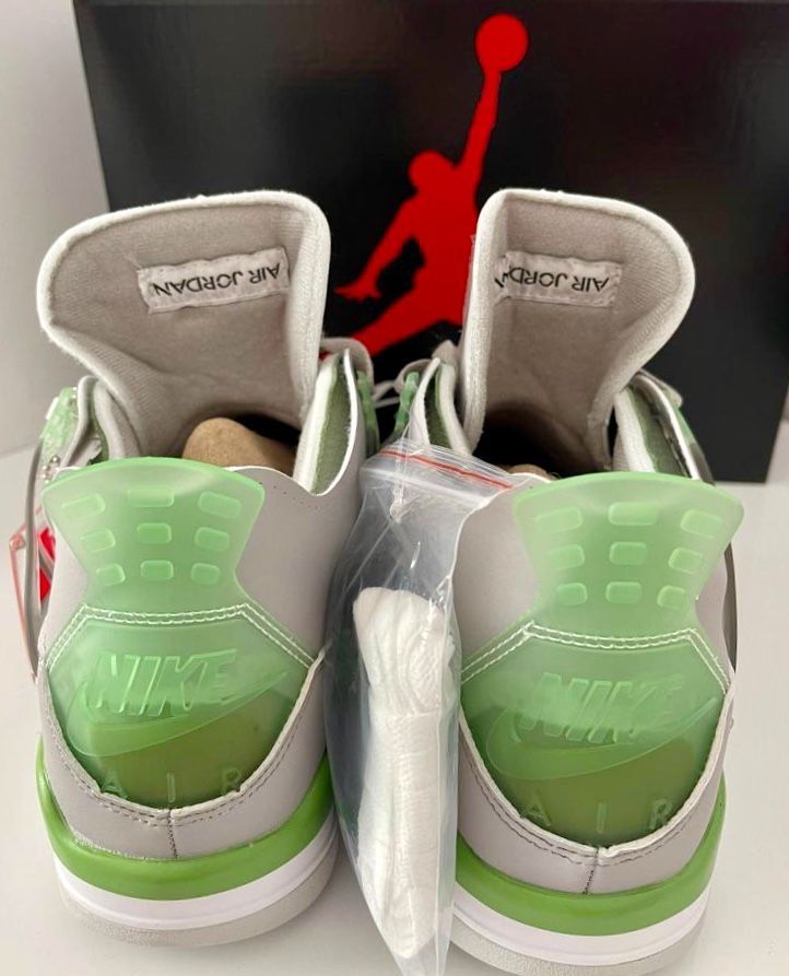 Jordan 4 x Off White Green Bean