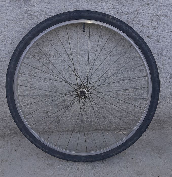 Roata fata biciclea, 26 x 1.75, functionala, umflata, aluminiu