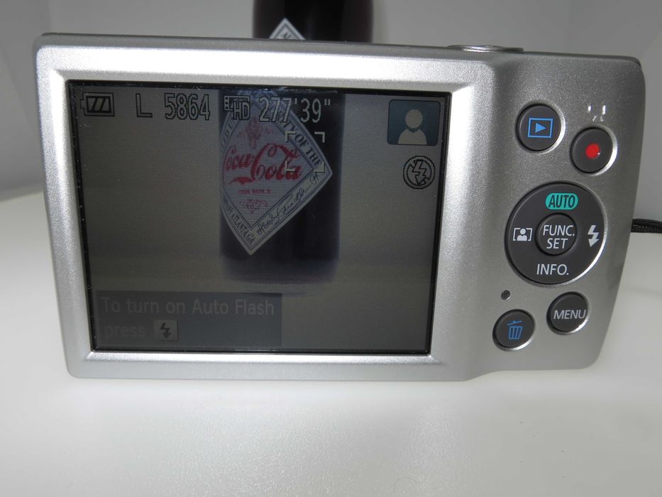 Canon IXUX 175 компактен фотоапарат дигитална камера сребрист като НОВ