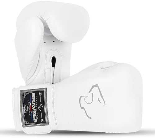 Нови Професионални боксови ръкавици от естествена кожа за бокс и ММА