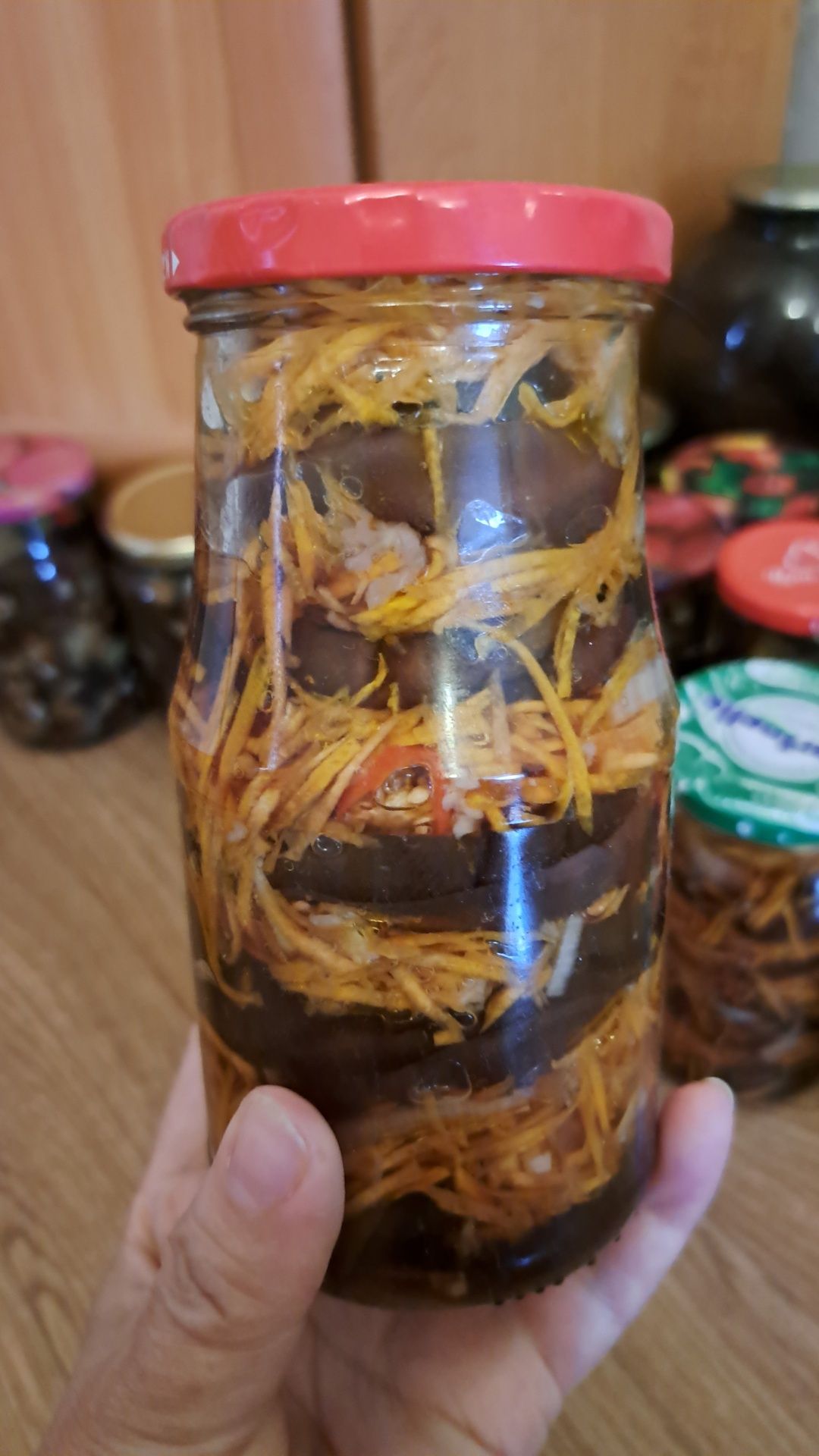 Салаты на зиму из баклажан
