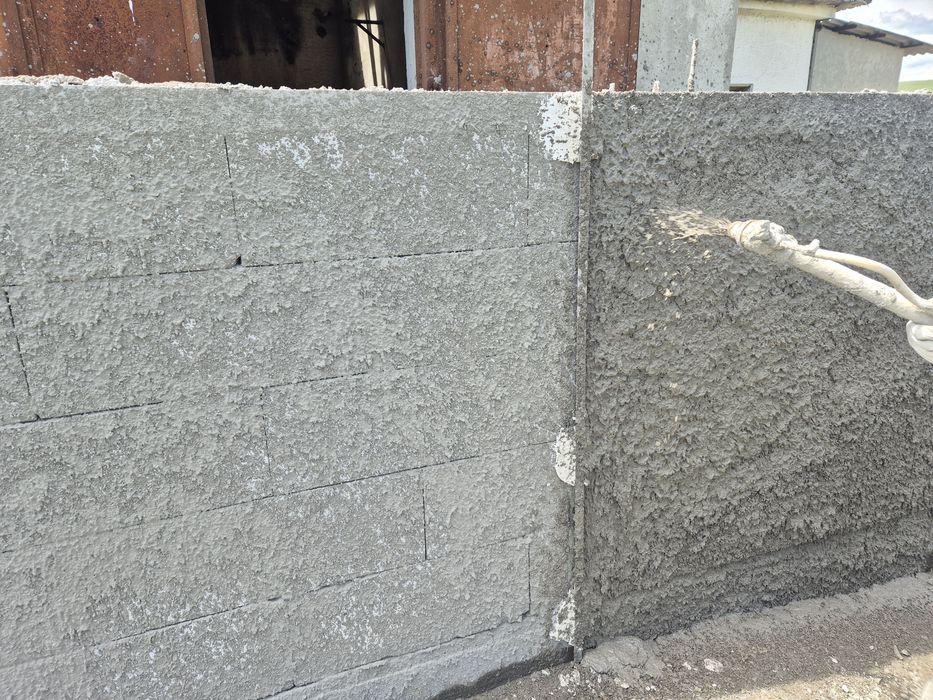 ȘAPA Mecanizata / Tencuiala mecanizata