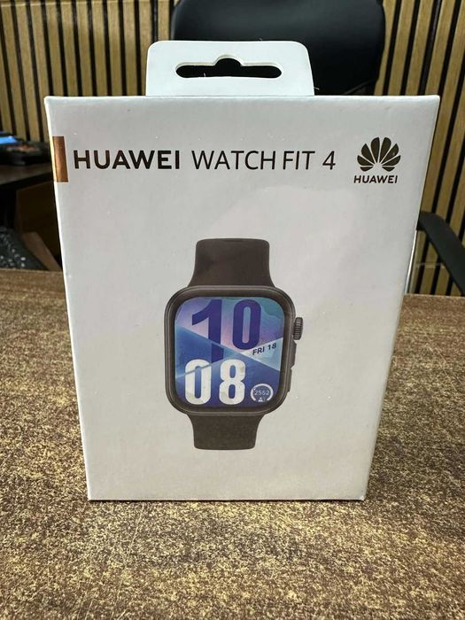 НОВ Huawei Watch Fit 4 Black, запечатан