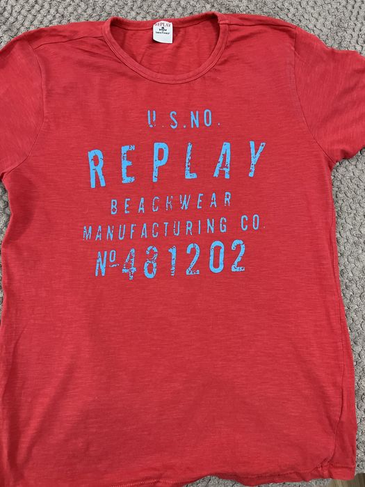 Мъжки дънки Dsquared и тениска Replay л