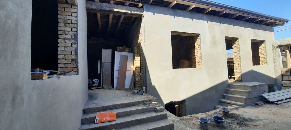 * НАЗАРБЕК ГРАНД Тойхона 3 Соток Коробка 5 Хона + Холл Продаётся Дом