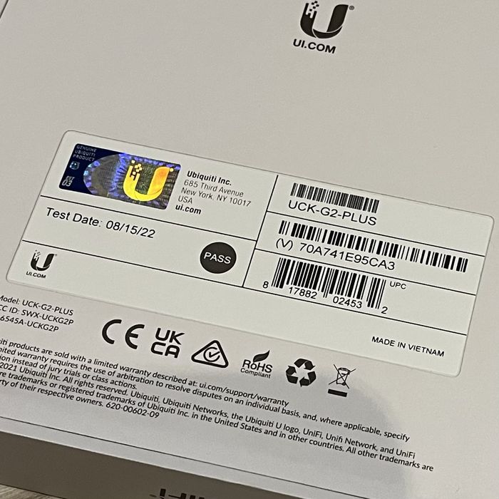 Unifi Cloud Key UCK-G2-Plus