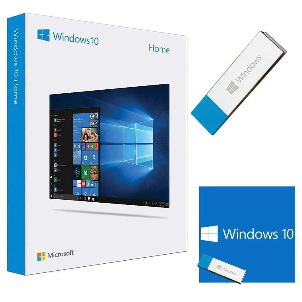 Stick USB bootabil cu Windows 10 Home + Office + antivirus cu licenta