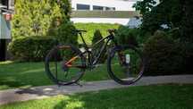 Карбонов Scott Spark, GX, 29'' Лек XC велосипед, SRAM gx, SLX, Trail