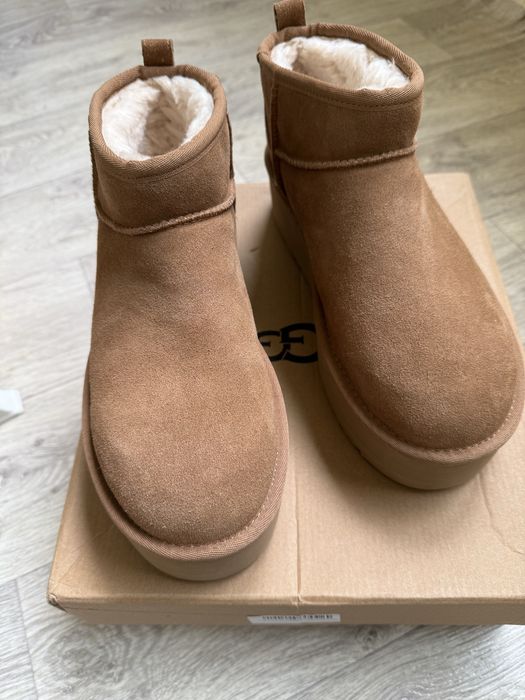 Ugg Classic Ultra Mini оригинални велурени боти