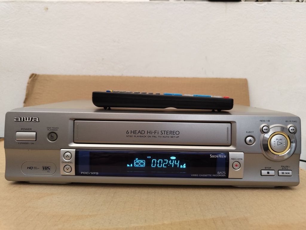 Videorecorder Aiwa BA75 6 capete, Hi-Fi stereo