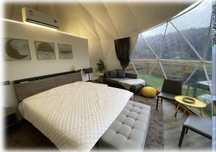 Igloo/Dom Geodezic 30mp, Diametru 6m, dotat complet