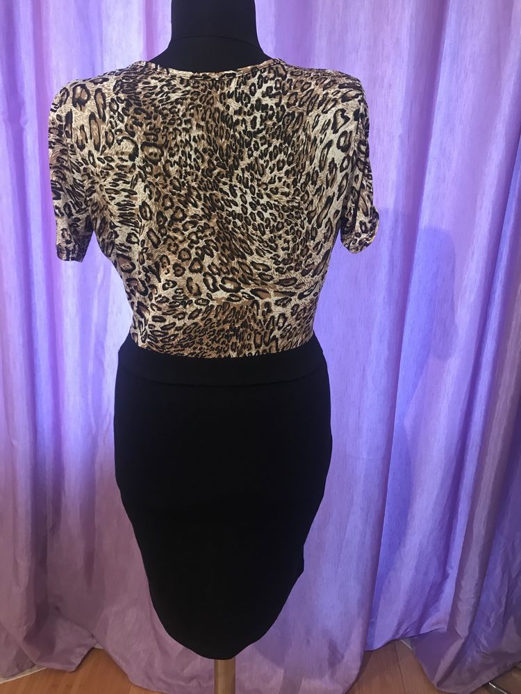 Rochie animal print, marimea 38/40