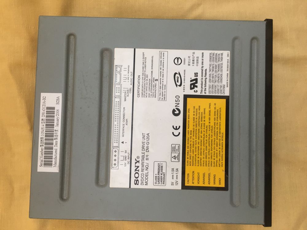 Unitate optica pc . Unitare Dvd sony . Cd computer