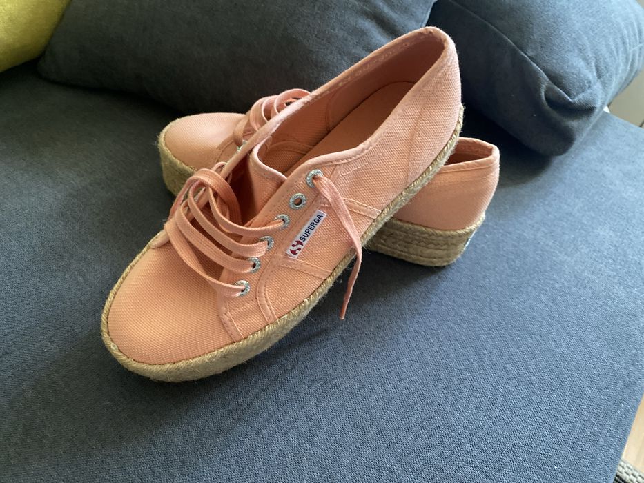 espadrile dama noi culoare somon, foarte comode