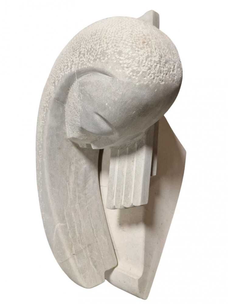 Sculptura din piatra, anii '30, 42x25x30cm (Lxlxh), Iasi - Romania