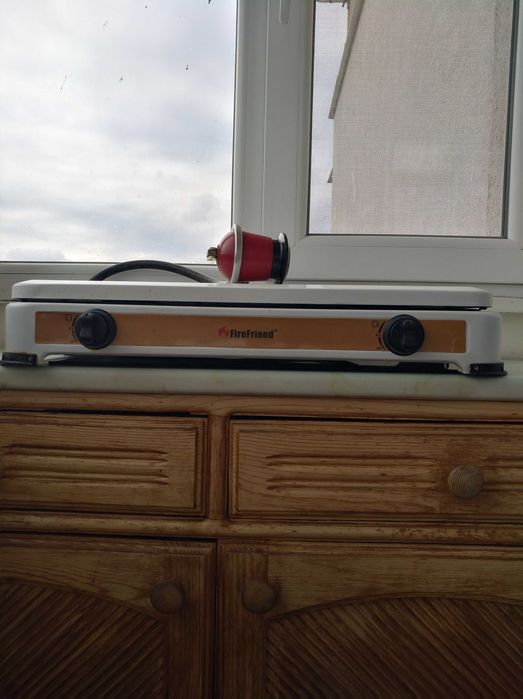 Газов котлон-две големи горелки