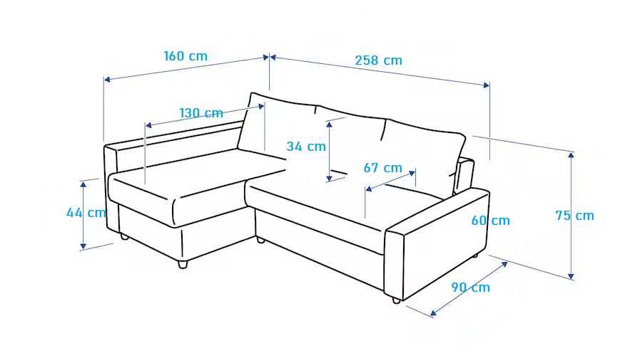 Canapea coltar premium - super confortabila + cadou