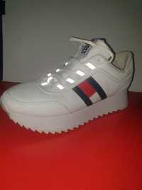 Sneakers Tommy Hilfiger casual sport talpă înaltă