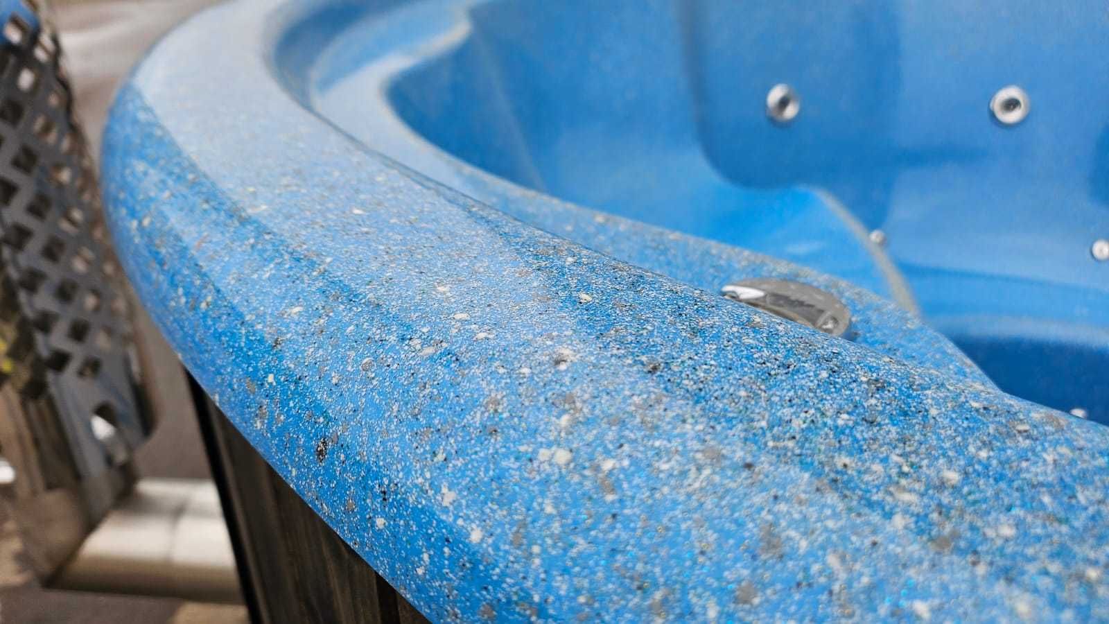 JACUZZI din fibră de sticlă Albastru Granit pentru 5