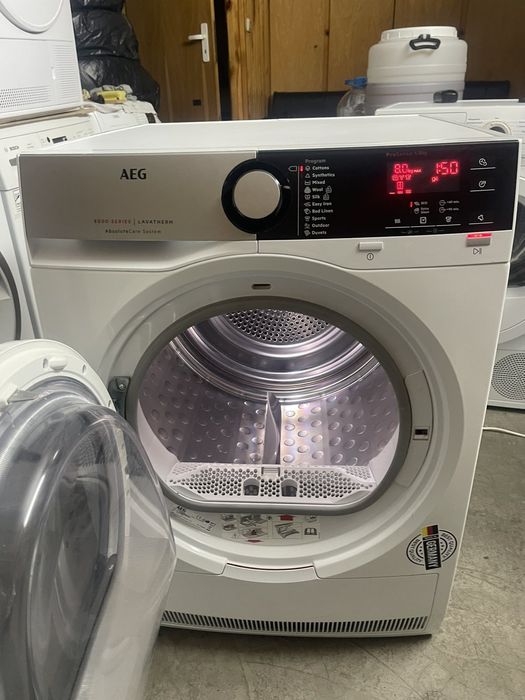 Сушилня AEG 8000, 8 кг., термопомпа. Инверторен мотор!