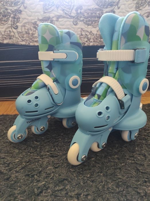 Детски ролери Yvolution - Twista Skates, размер 23-28, сини