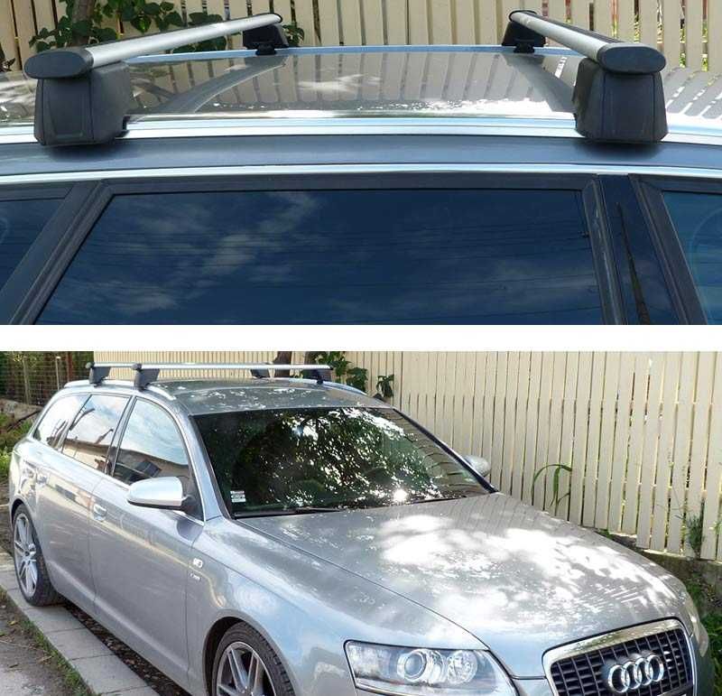 НОВИ алуминиеви напречни греди за AUDI A4  A6 Avant Q5 рейки багажник
