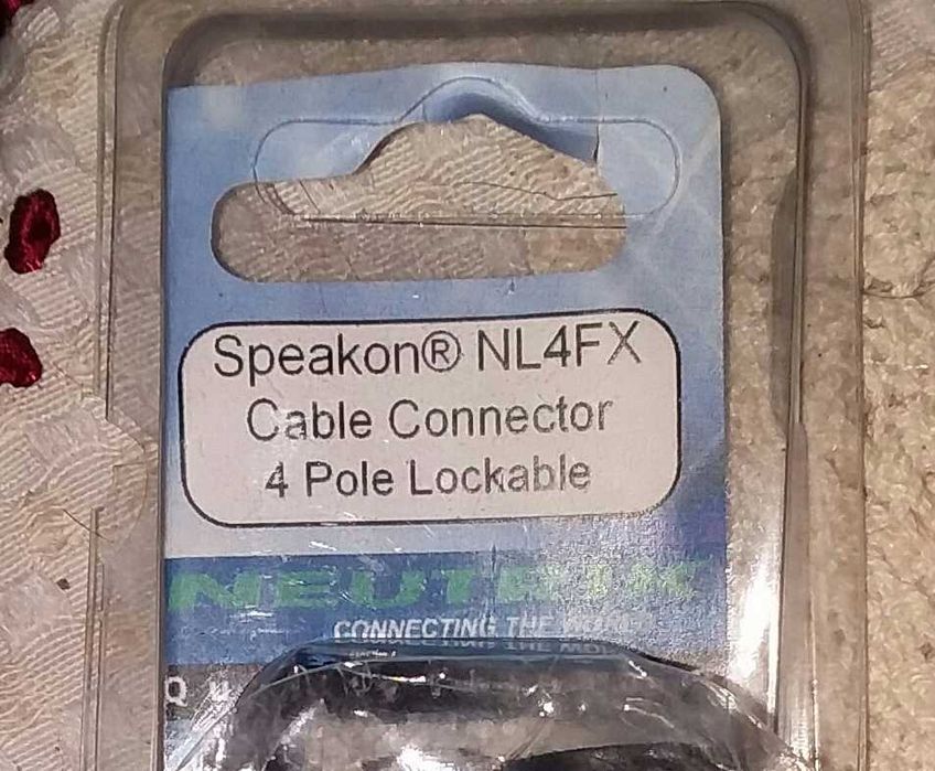 Mufa speakon NL4FX tata nos/nib