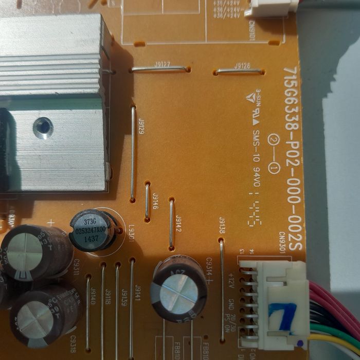 Placă digitală-+sursă PHIĹIPS-47 PFH6309,edge leduri +suport funcțions