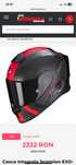 Vand casca moto scorpion R1 evo Carbon