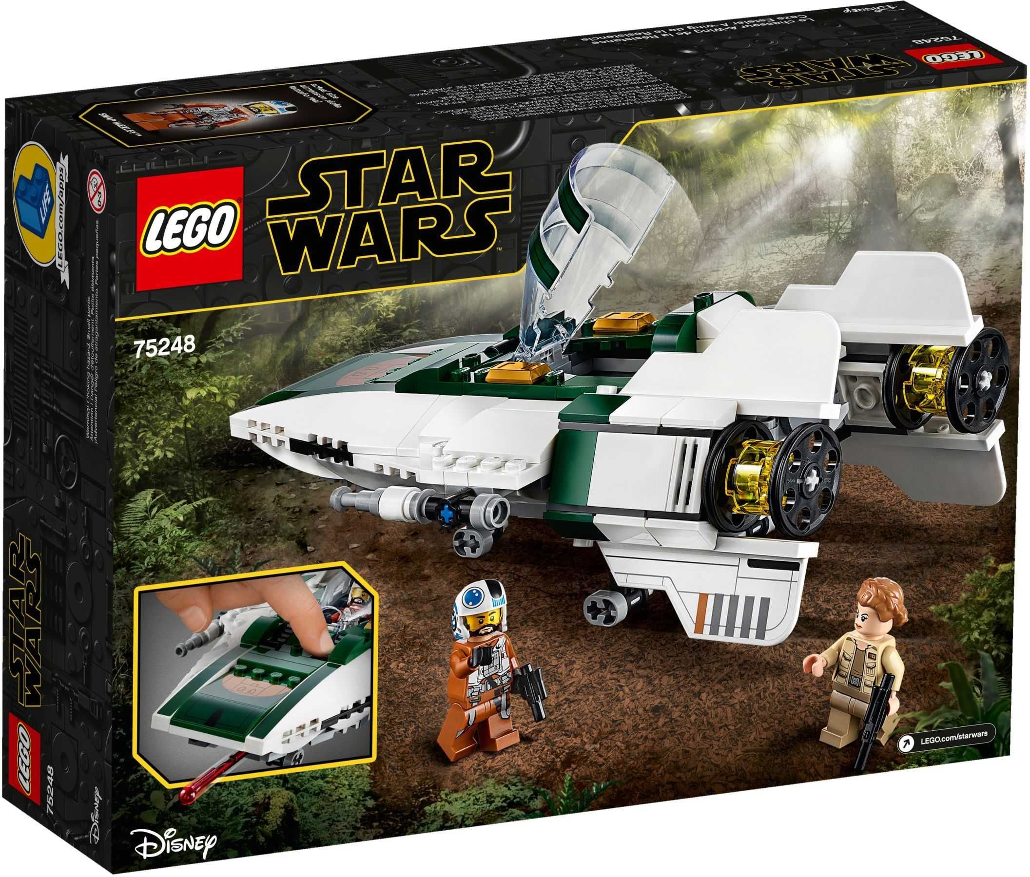 LEGO Star Wars 75248 - Resistance A-Wing Starfighter