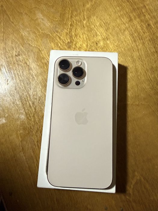 Iphone 16 pro max 256 batareya 98% idelniy korobka dok bor