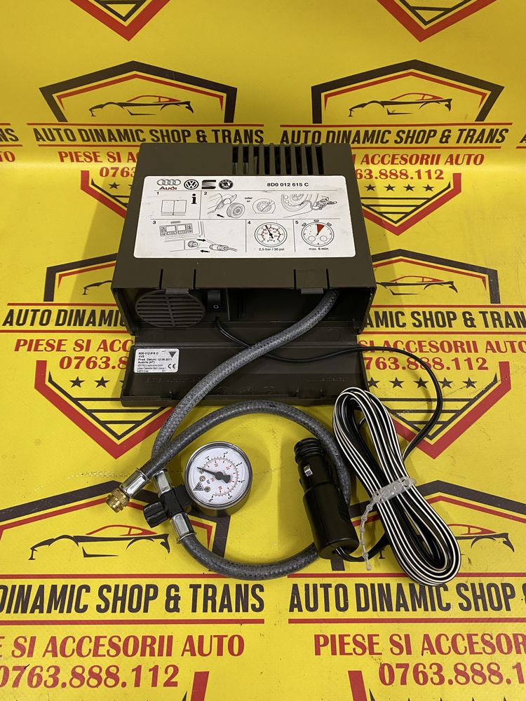 Compresor auto umflat roti original Vw Seat Skoda Audi 180w 12V 15 A