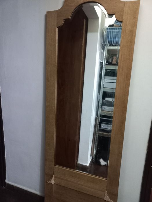 Oglinda veche decorativa vintage anii 1900 lemn masiv