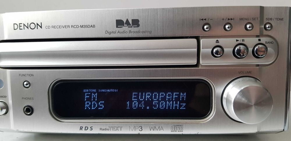 Denon RCD M 35 DAB minisistem audio all in one cd tuner amplificator