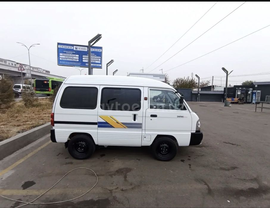 Damas 2025, метан, 4000 км пробег, краска Тоза. Факат арендага