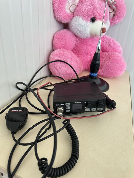 Statie auto emisie-receptie + antena Megawat