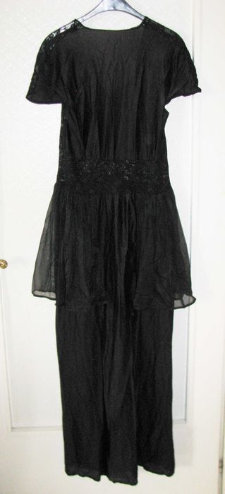 Театрална карнавална рокля 1923 г. дантела воал