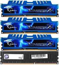 RAM 16GB 4x4gb G.SKILL RipjawsX DDR3 2400Mhz (1 плочка без радиатор)