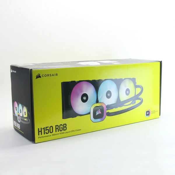 Cooler Corsair H150 RGB 360mm - OBIECT NOU - Amanet FRESH Galati