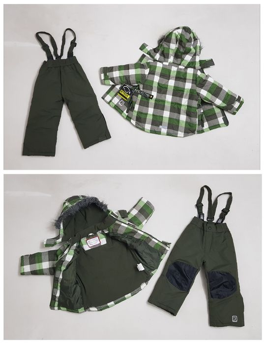 Costum iarnă nou Hi Tech, salopeta zăpadă ptr copii nr 92-98 (2-3 ani)